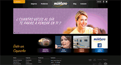 Desktop Screenshot of monteroalimentacion.es